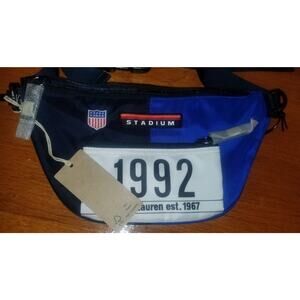 🐎100% Authentic POLO Ralph Lauren 1992 Tokyo Stadium LDH Fanny Pack Belt Sling